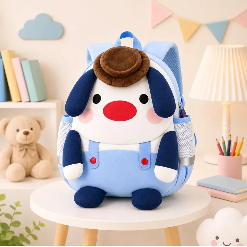 Boy with hat and ears