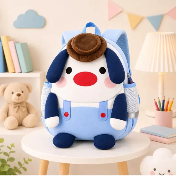Boy with hat and ears